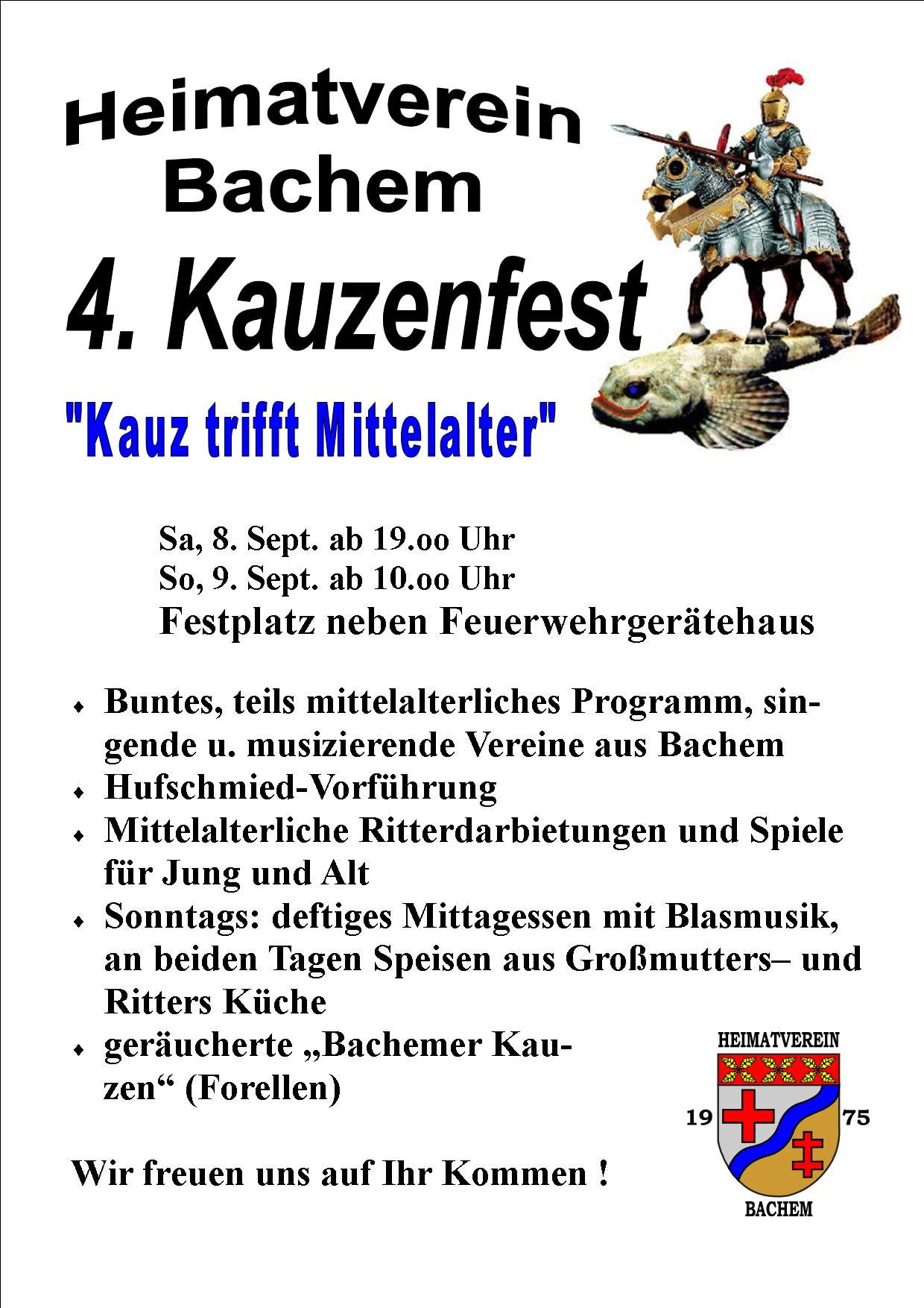 4.Bachemer Kauzenfest